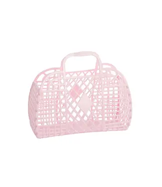 SunJellies Retro Basket Small - Pink