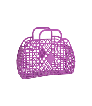 SunJellies Retro Basket Small - Purple