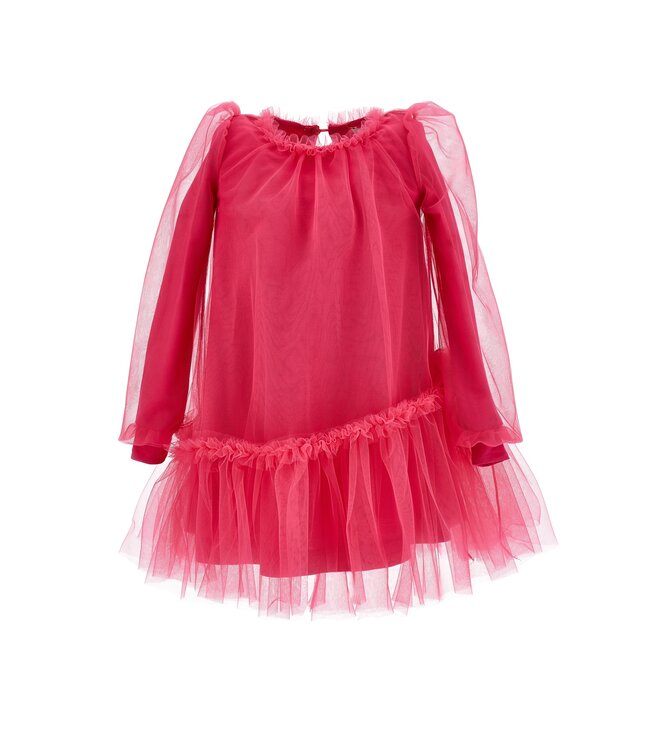 Roze jurk in tulle