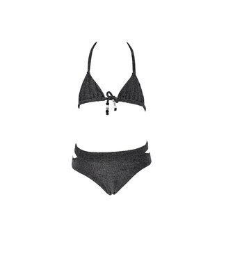 Monnalisa Sample Sale Bikini glitter- Zwart