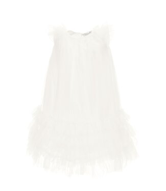 Monnalisa Sample Sale Jurk (lang)  tulle - Ecru