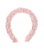 Haarband teddy en diamantjes - Roze