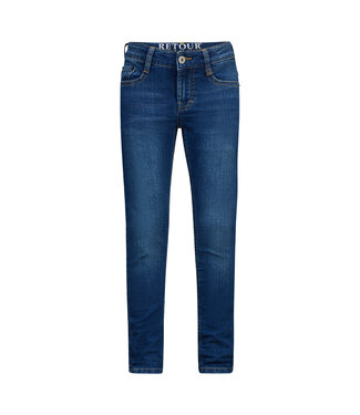 Retour Denim de Luxe Jeansbroek Skinny LUIGI- Medium Indigo Denim