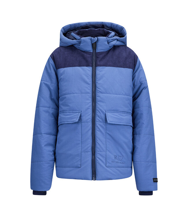 Warme winterjas met kap ALEX - Stone Blue