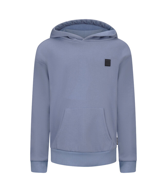 Sweater met kap JORRIT - Stone Wash Blue