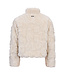 Jasje in faux fur NOVA - Light Beige + Gratis muts