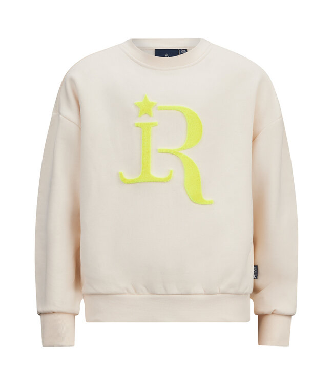 Toffe sweater met logo GRACE - Light Beige