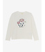 Longsleeve met bloemen - Ecru