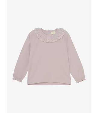 En Fant Longsleeve kanten kraagje - Oldpink