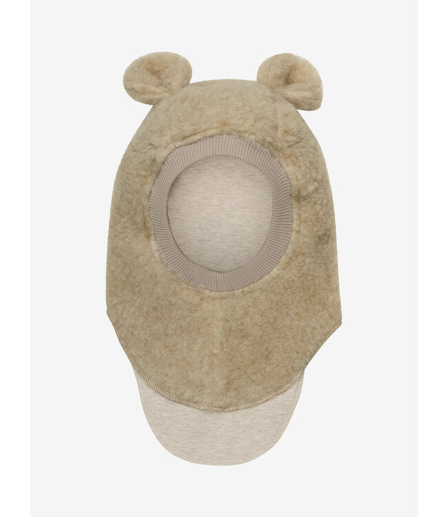 Muts berenoortjes 100%Wool Teddy - Beige