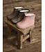 Thermo Short Boots  met bont gevoerd - Old Rose