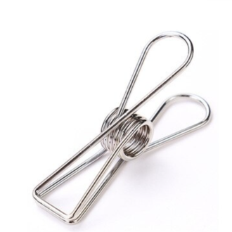 Paperclip - fish - ZILVER