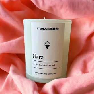 Geurkaars met een boodschap - Orchidee & Bergamot