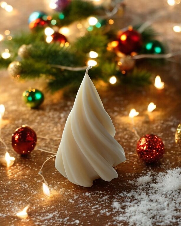 Kerstkaars - kerstboom M