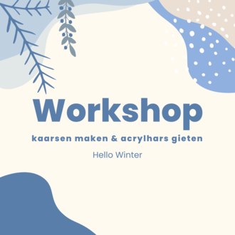 7/02/26 - Workshop kaarsen maken - Winter