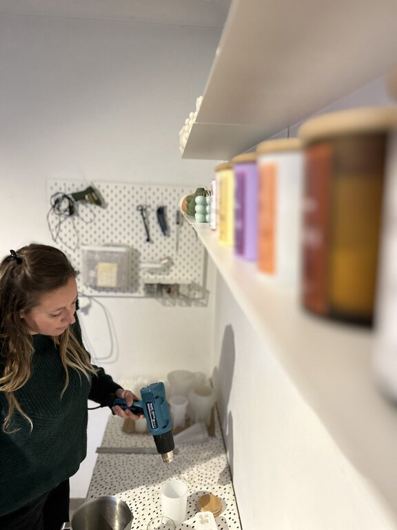 VOLZET Workshop kaarsen maken en acrylhars gieten - Kerst 6/12/25