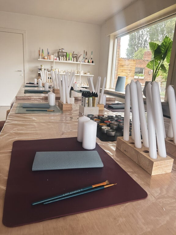 Workshop kaarsen dippen 21/03/26