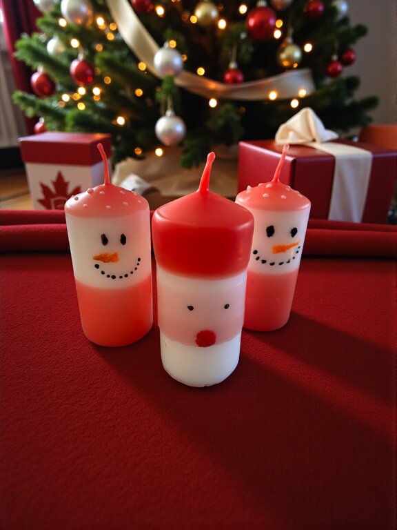 Lessenreeks kaarsen & acrylhars gieten - November - Christmas edition