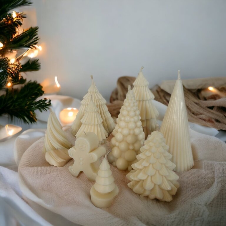 Lessenreeks kaarsen & acrylhars gieten - November - Christmas edition