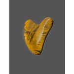 Piedra de masaje gua sha de Ojo de Tigre 8 cm