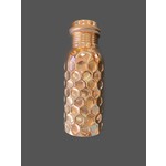 Botella de cobre martillada 500 ml