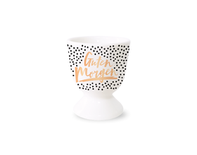 Porzellan Eierbecher "Guten Morgen"