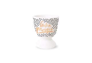 Porzellan Eierbecher "Guten Morgen"