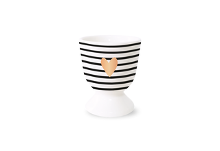 Porzellan Eierbecher "Herz"