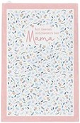 Geschirrtuch mit lustigem Spruch, "Am besten schmeckts bei Mama" Geschirrtuch mit lustigem Spruch, "Am besten schmeckts bei Mama"