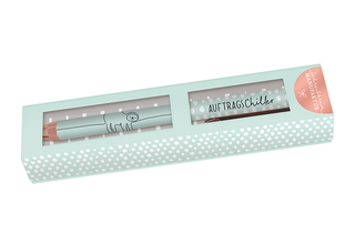 Kugelschreiber mit lustigem Spruch, "Auftrags Chiller"