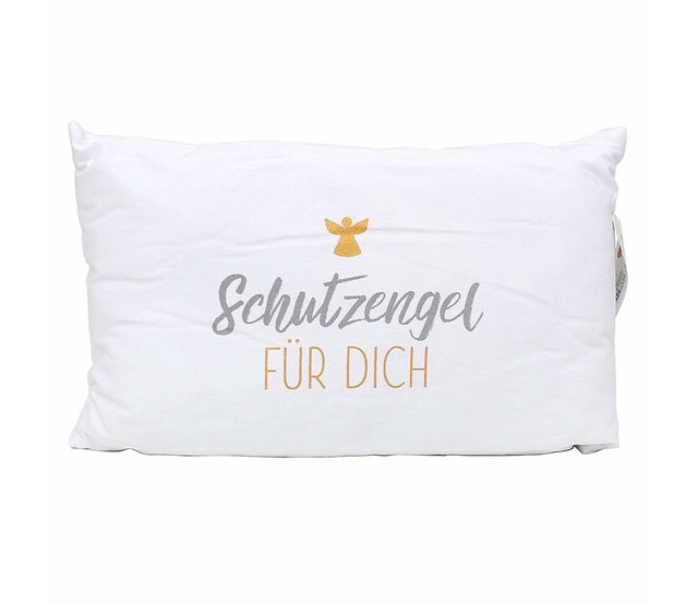 Baumwoll-Kuschel-Kissen, "Schutzengel für Dich" Baumwoll-Kuschel-Kissen, "Schutzengel für Dich"