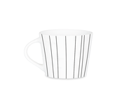 Espresso-Tasse mit Echtgold, "I love espresso" Espresso-Tasse mit Echtgold, "I love espresso"