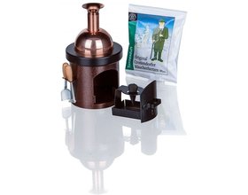 Räucherofen "Braukessel", Kupfer-braun