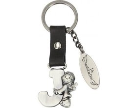 Schlüsselanhänger Schutzengel, Buchstabe J