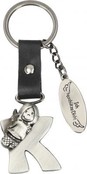 Schlüsselanhänger Schutzengel, Buchstabe K Schlüsselanhänger Schutzengel, Buchstabe K