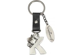 Schlüsselanhänger Schutzengel, Buchstabe K