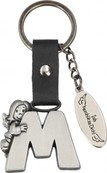 Schlüsselanhänger Schutzengel, Buchstabe M Schlüsselanhänger Schutzengel, Buchstabe M