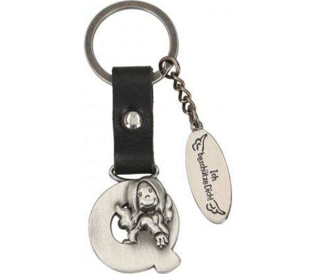 Schlüsselanhänger Schutzengel, Buchstabe Q Schlüsselanhänger Schutzengel, Buchstabe Q