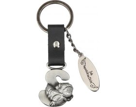 Schlüsselanhänger Schutzengel, Buchstabe S