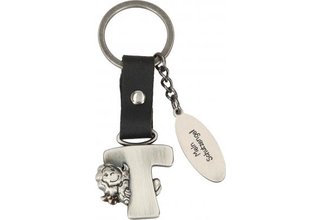 Schlüsselanhänger Schutzengel, Buchstabe T