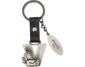 Schlüsselanhänger Schutzengel, Buchstabe V