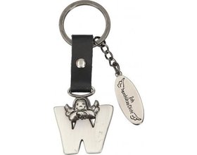 Schlüsselanhänger Schutzengel, Buchstabe W