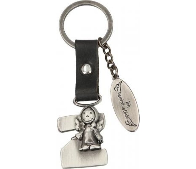 Schlüsselanhänger Schutzengel, Buchstabe Z Schlüsselanhänger Schutzengel, Buchstabe Z