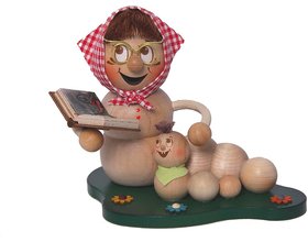 Rauchwurm Rosi, "Oma mit Enkel"