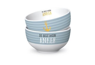 Müslischale "Du bist mein Anker"