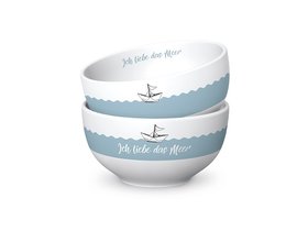 Müslischale "Ich liebe das Meer"