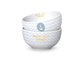Müslischale "Meer geht immer"