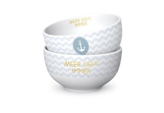 Müslischale "Meer geht immer"
