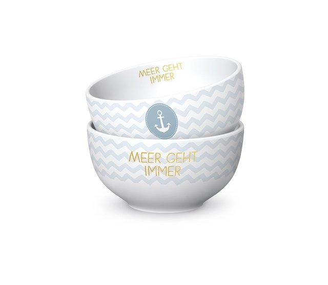 Müslischale "Meer geht immer"