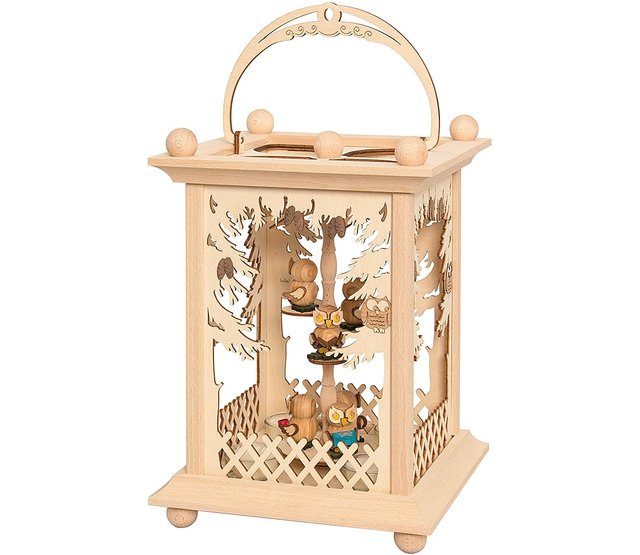 Laternenpyramide Wald - Eulen